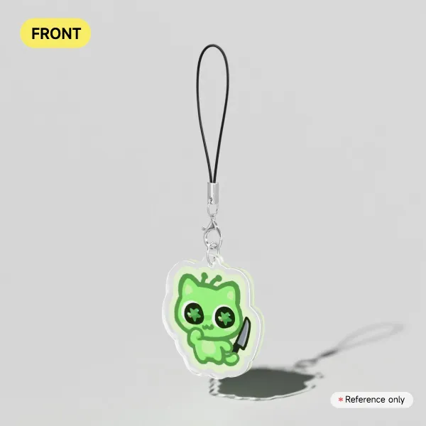 Glippy Glorp Cat Keychains