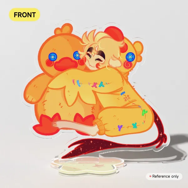 Baby Lucifer Ducky Standee