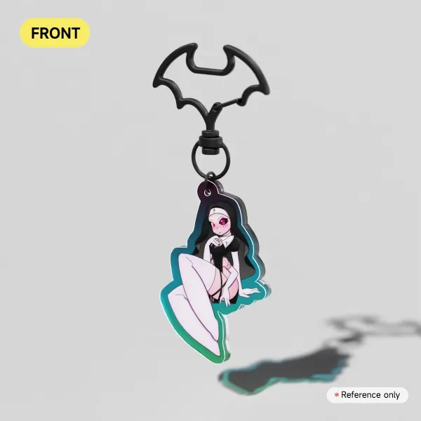 Angel Dust Halloween Keychain
