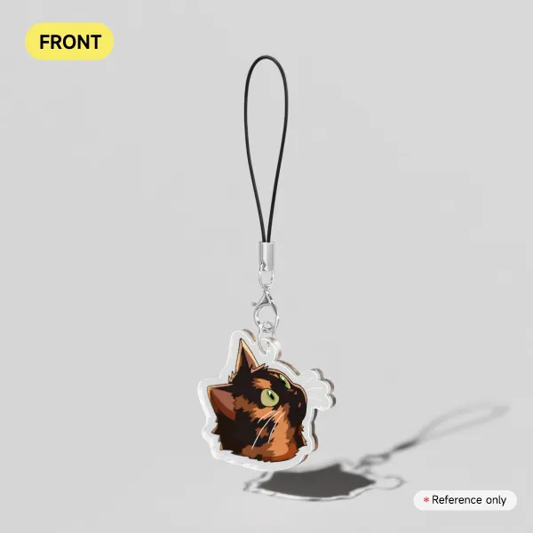Tana - Clear Acrylic Keychains