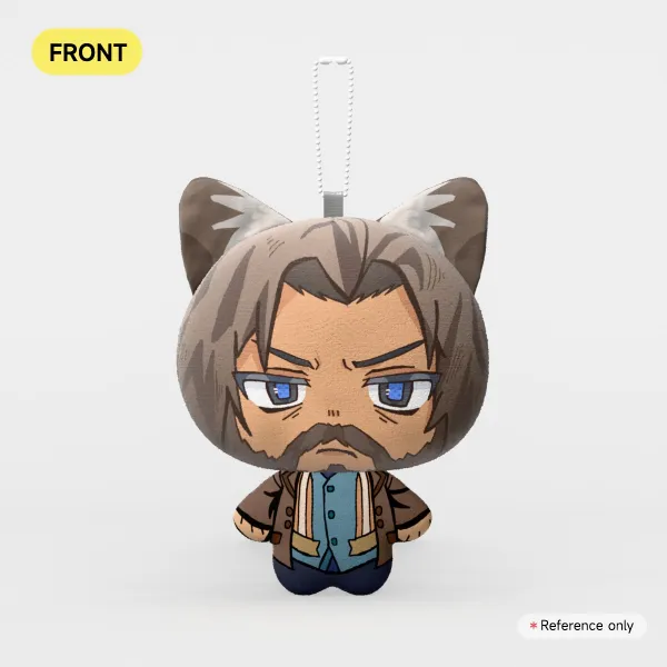 Cat Hank 🐈‍⬛ / DBH plush keychain
