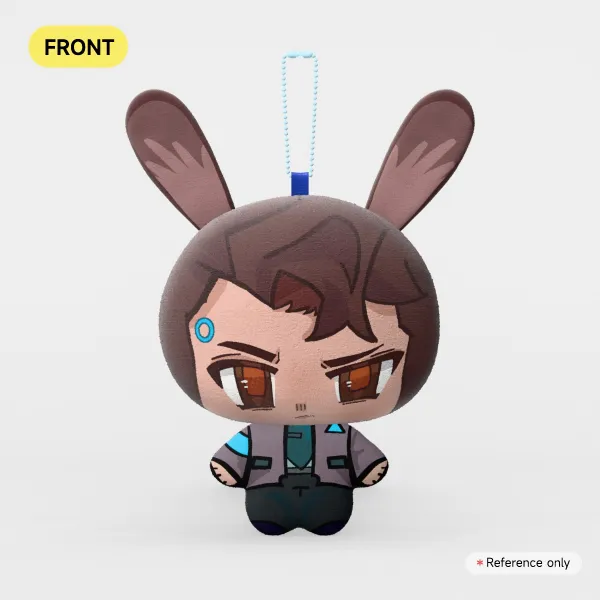 Bunny Connor 🐰 / DBH plush keychain