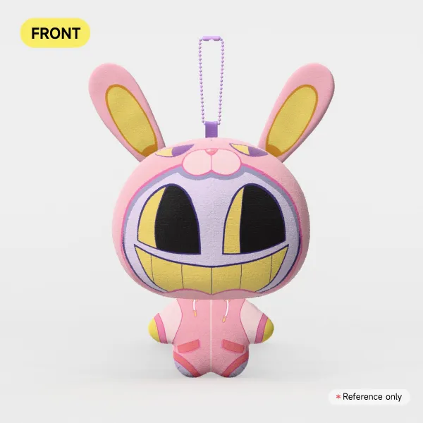 Bunny Suit Jax Plush Mochi Keychain