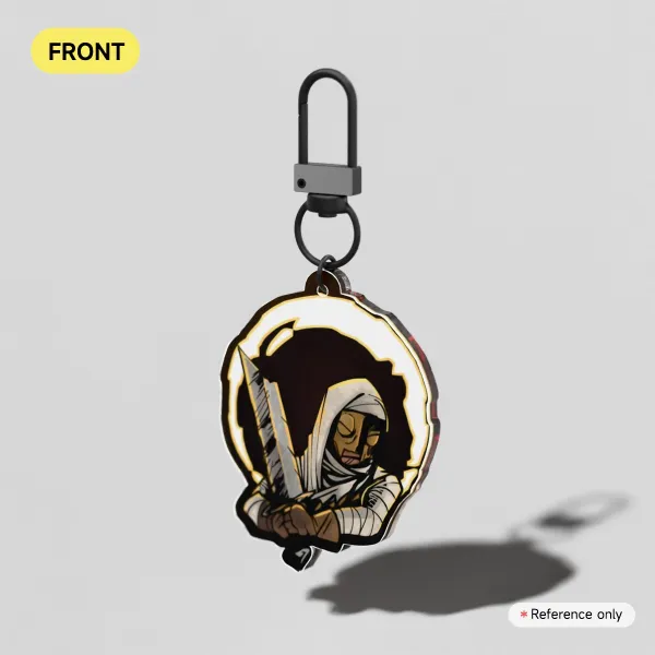 Darkest Dungeon Leper Two-Sided Acrylic Keychain