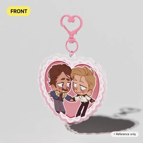 Sundaydriver Heart Keychain