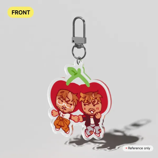 Ryland Grace Colt Seavers Cherry Keychain