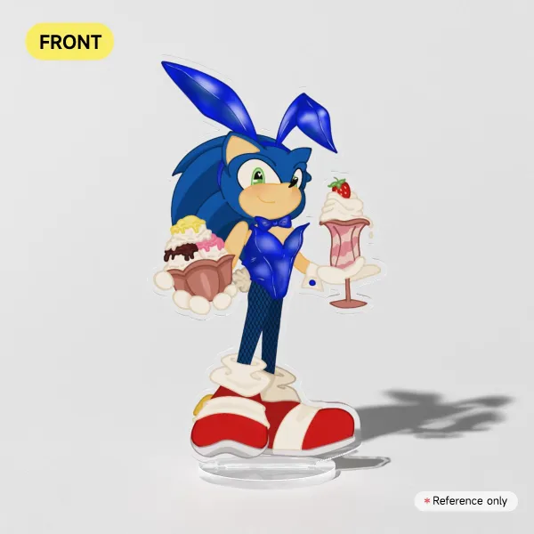 Bunnysuit series Sonic standee!