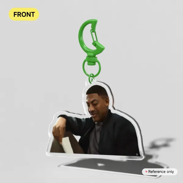 John Stewart Acrylic Keychain