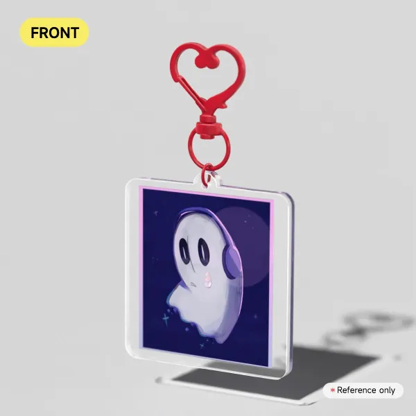 Napstablook Keychain