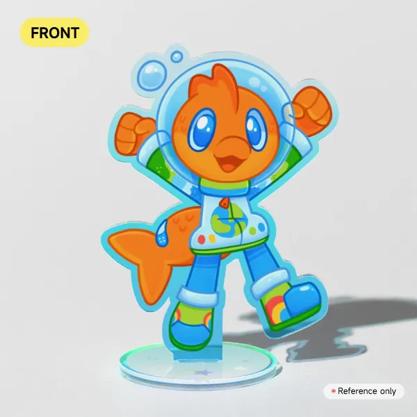 Gloss the fish - Confettiz - Standees