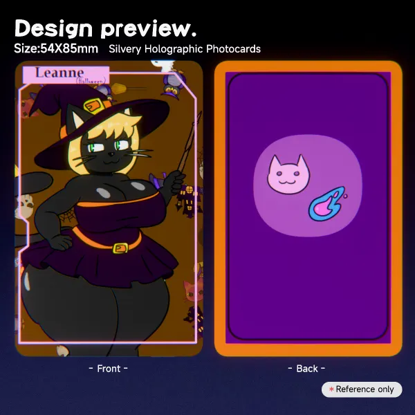 Leanne Trading Card HALLOWEEN EDITION