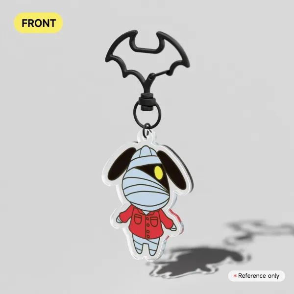 Animal Crossing Lucky Clear Acrylic Keychain