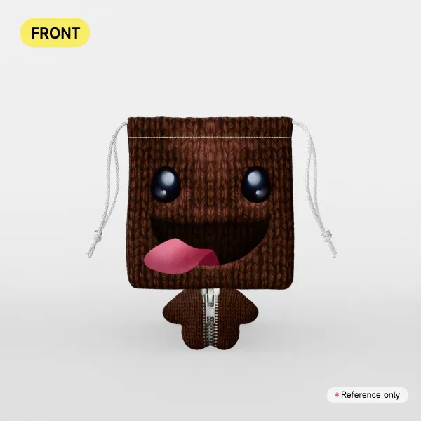 Sackboy Plush Drawstring Pouch Doll