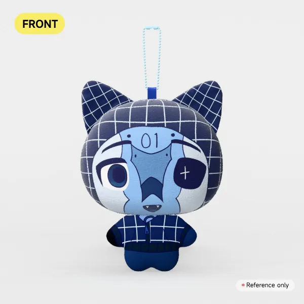 Bert Gotrax Plush Keychain
