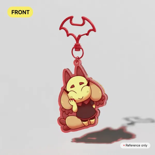 Bruna Acrylic Keychain