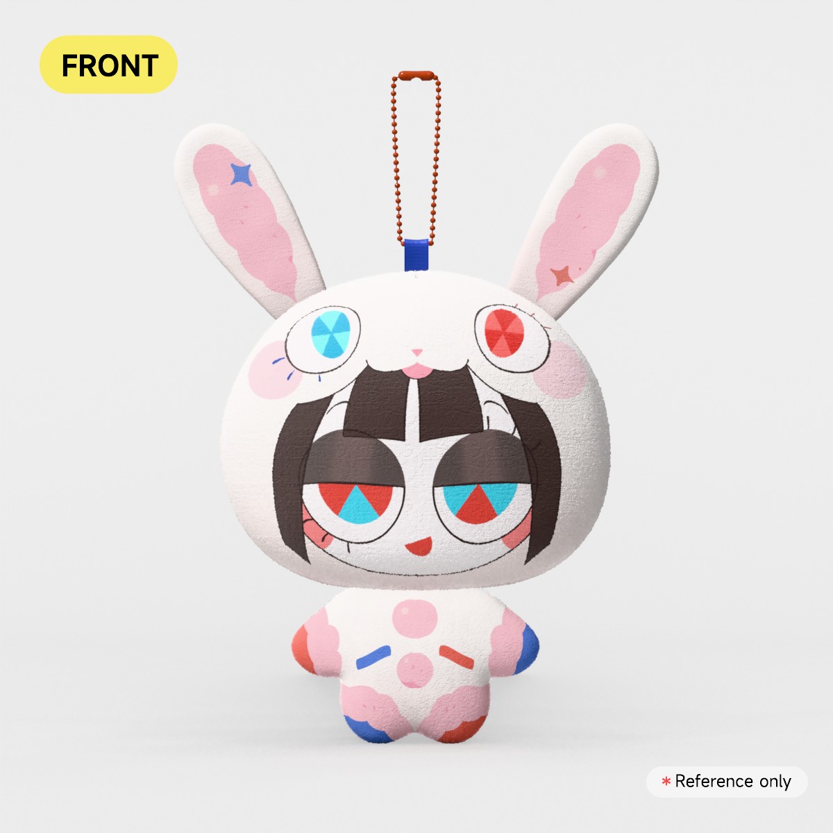 Pomni Bunny Suit Mochi Plush keychains