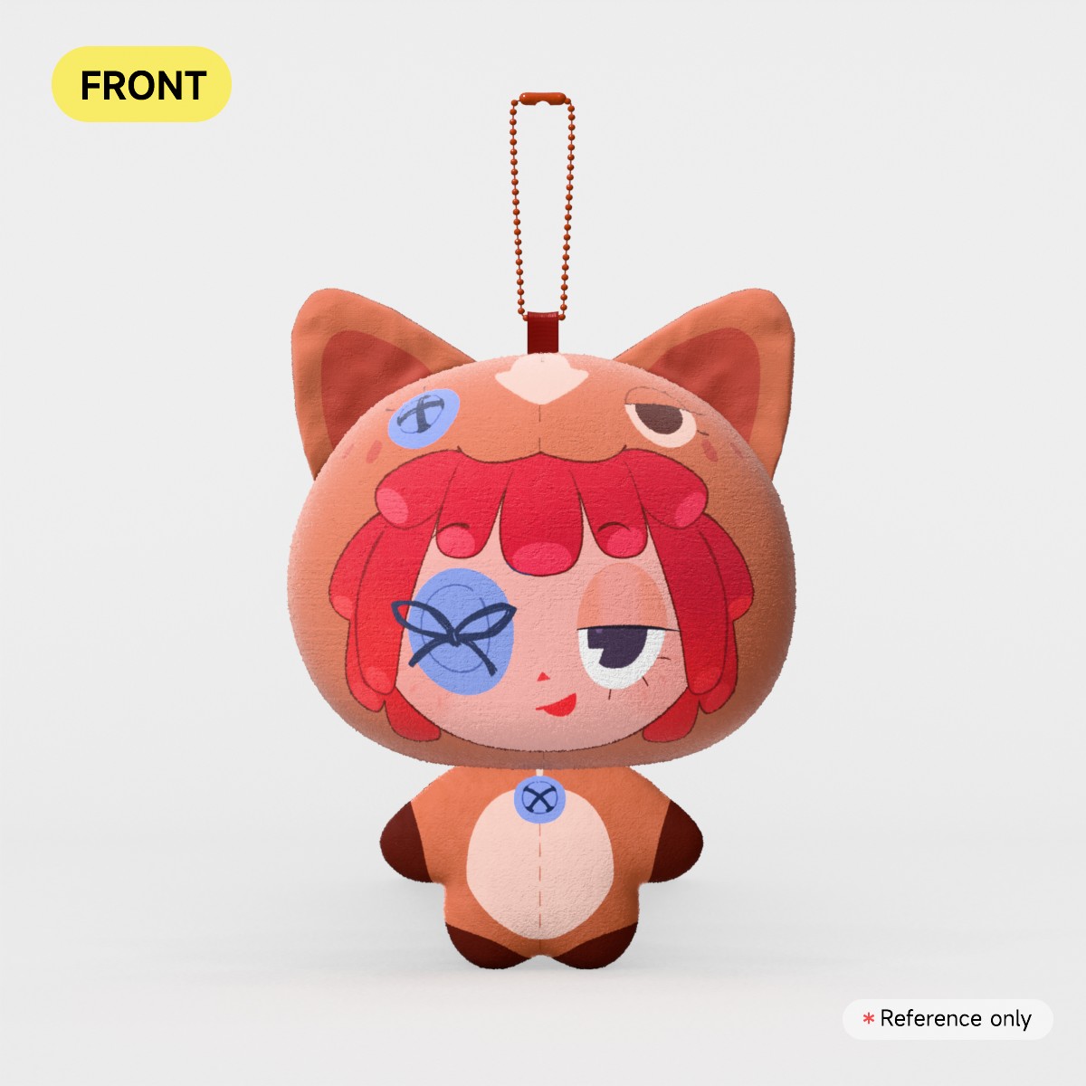 Ragatha Horse Suit Mochi Plush keychains