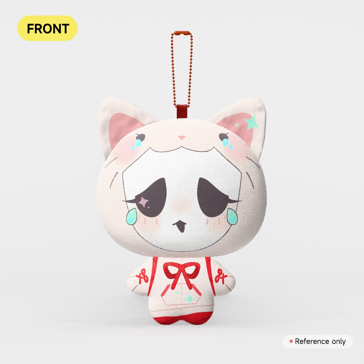 Gangle Kitty Suit Mochi Plush keychains