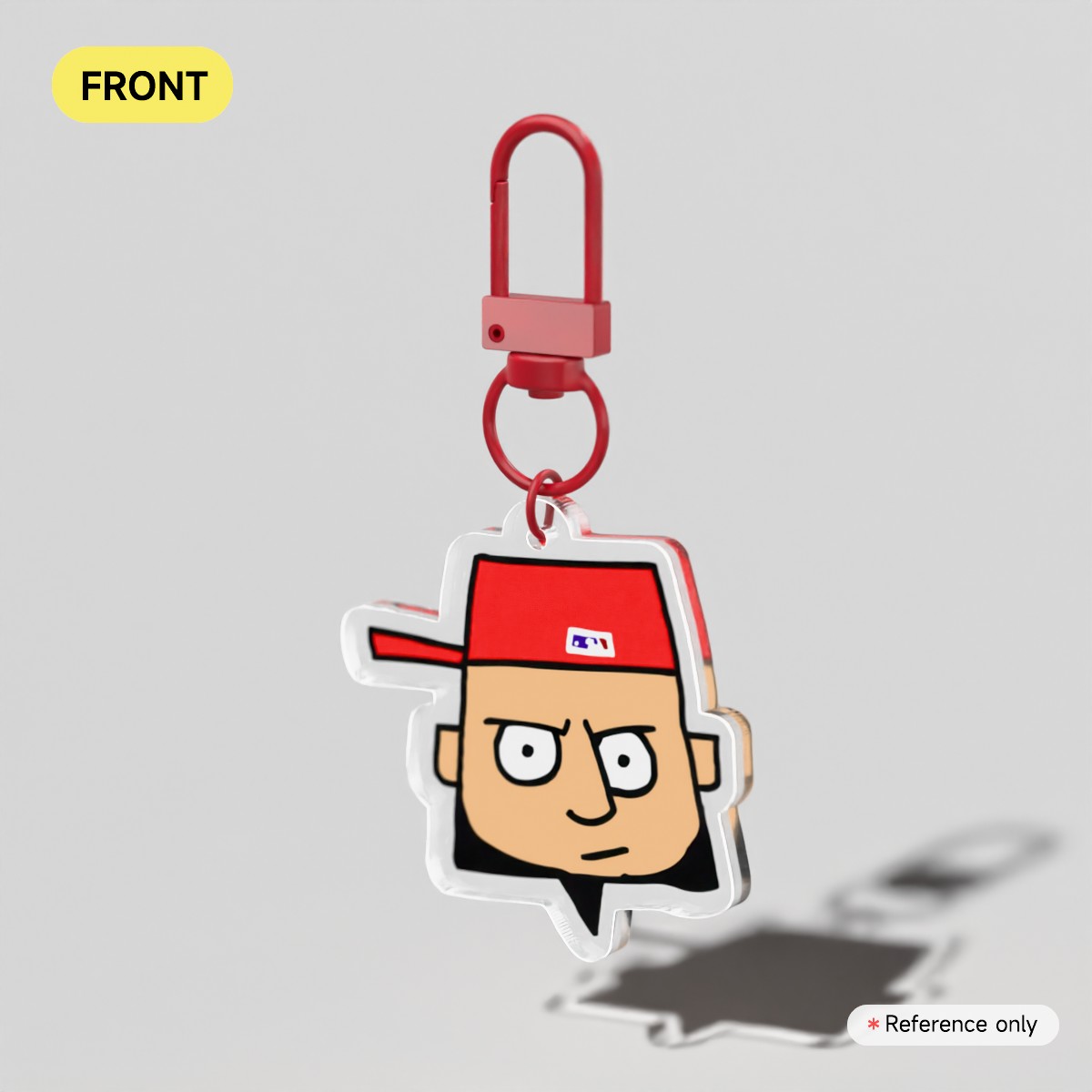Fred Head Keychain