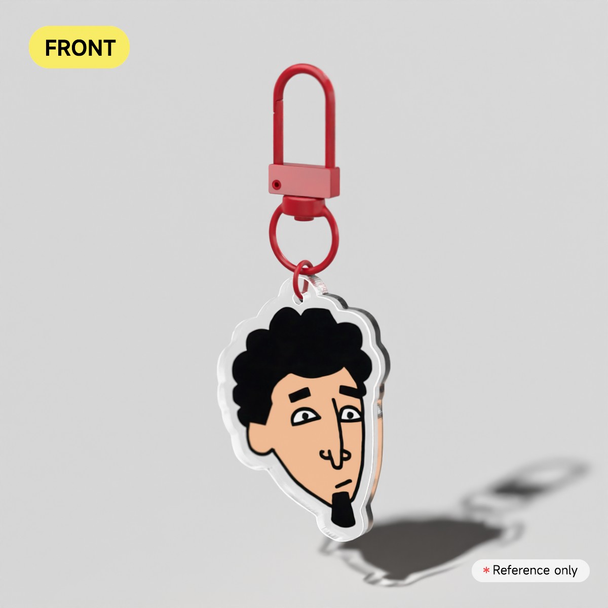 Serj Head Keychain