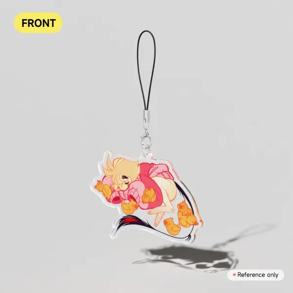 Sleeping Lucifer Keychain Phone Charm