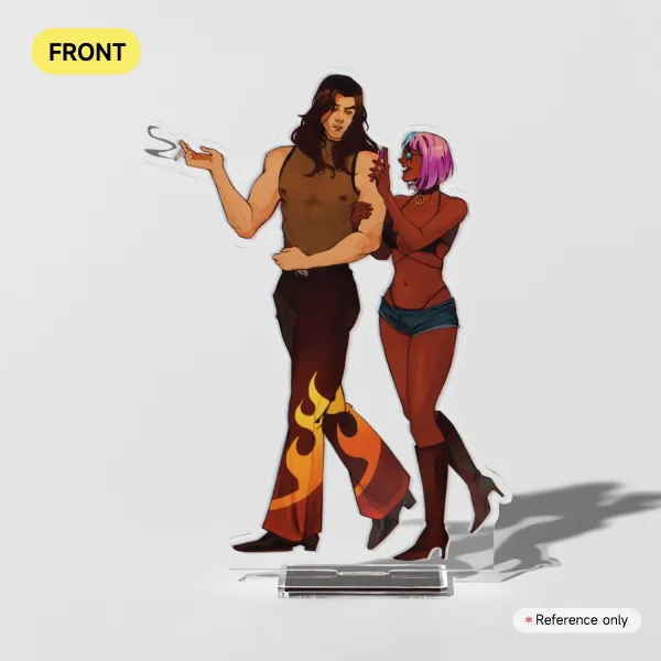 Flambae and Prism standee