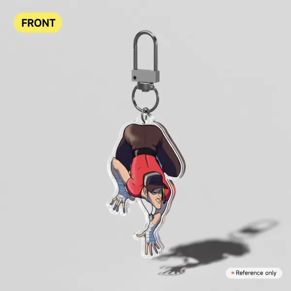Scooty Booty Keychain