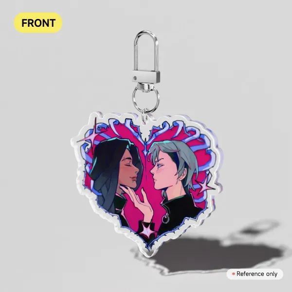 Clear Acrylic Keychain