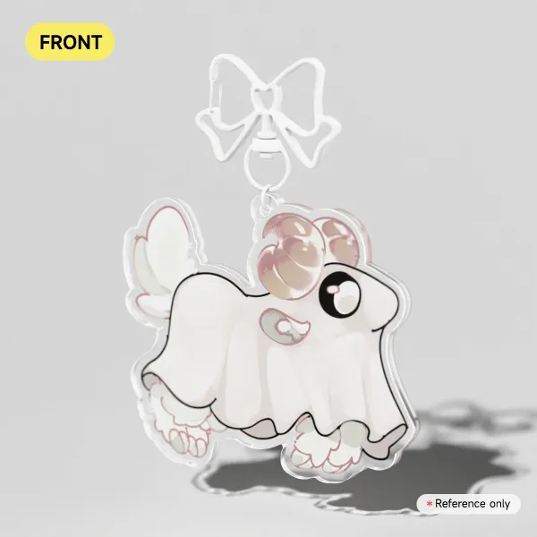 Baah-lloween! 👻- Keychain
