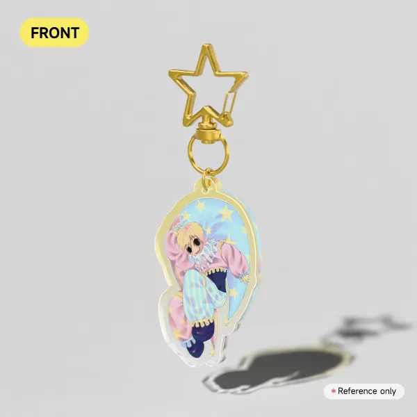 Small Jaxx Clear Acrylic Keychain