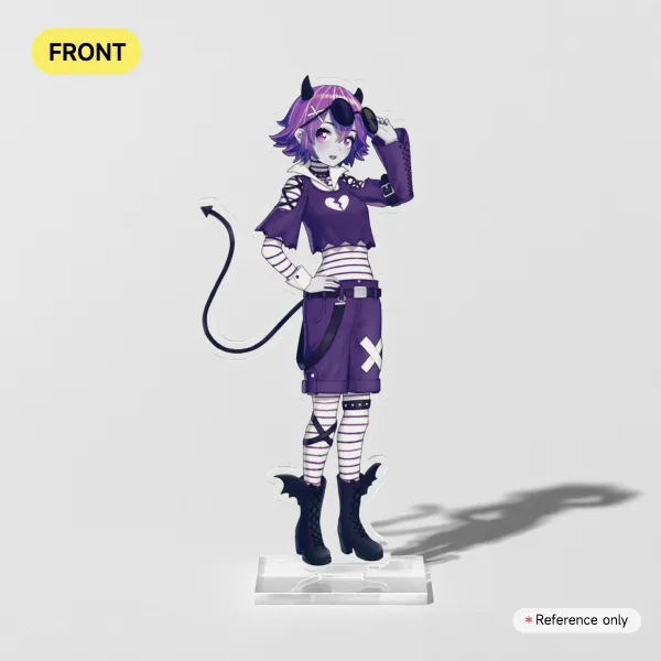 MonochroMenace Acrylic Standee