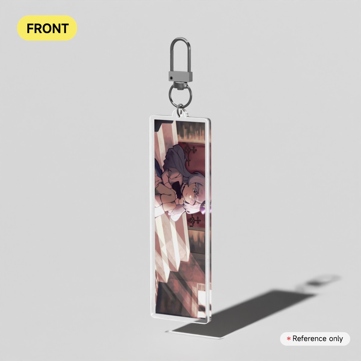Staircase (Clione) banner keychain
