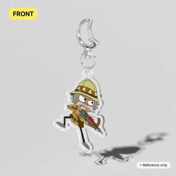 Myron Van Buren  Clear Acrylic Keychains
