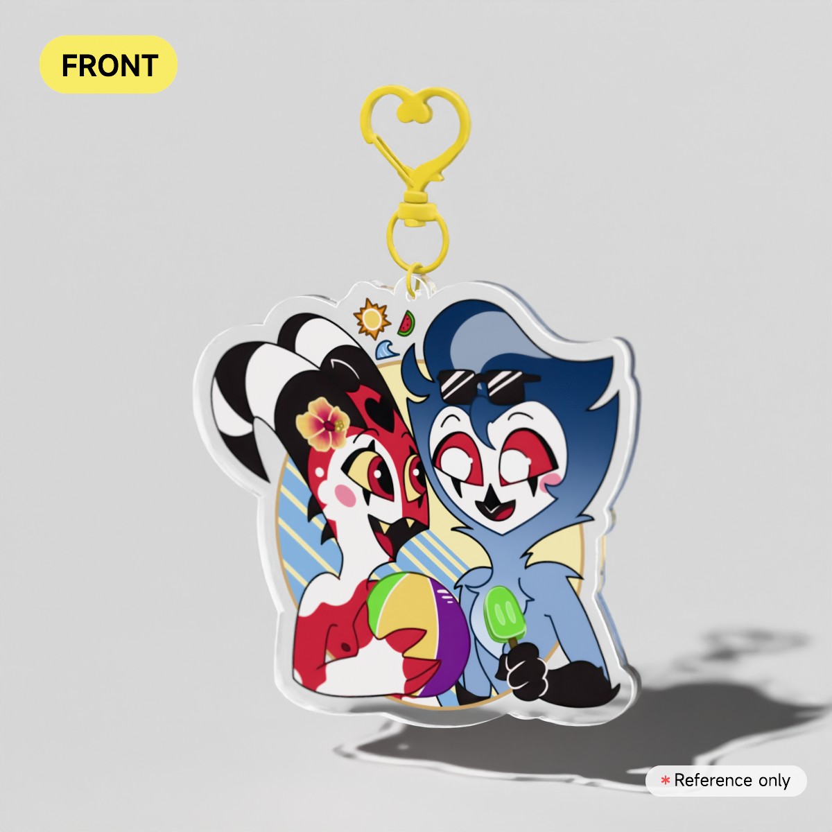 Seasonal Stolitz: Summer Keychain