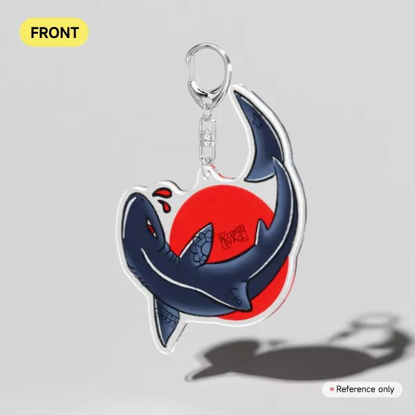 Great white shark Keychain