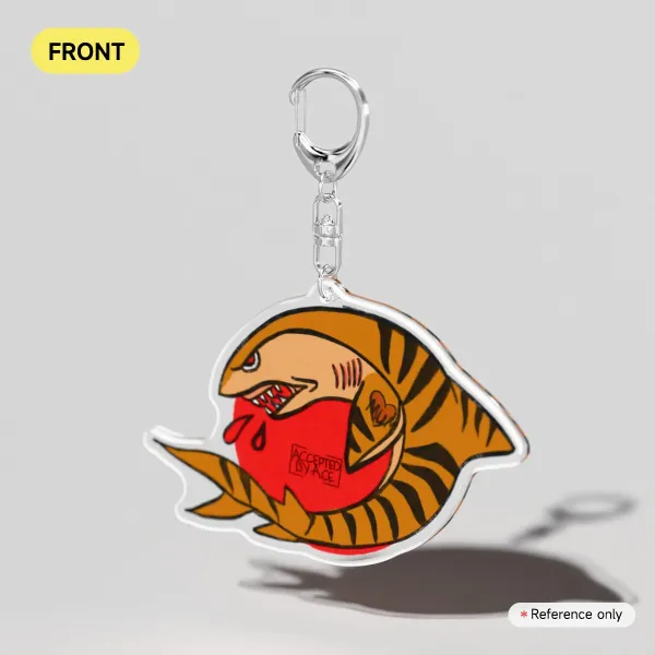 Tiger shark Keychain