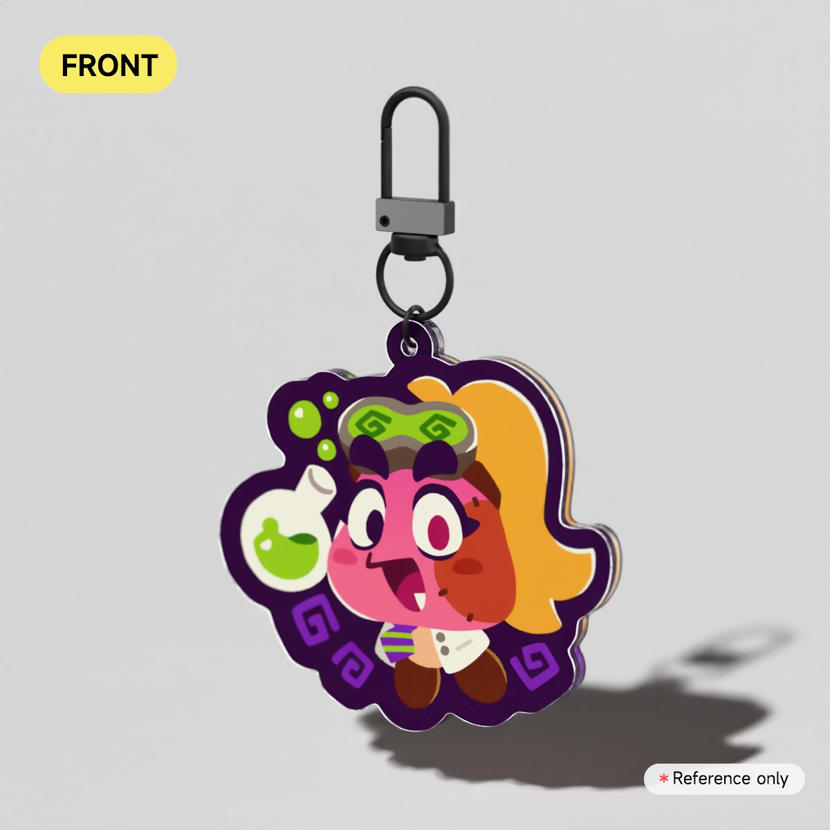 Goombella "Mad Scientist" Acrylic Keychain