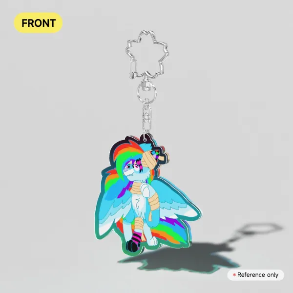 Raveena mummy keychain