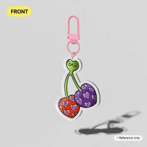Love Love Fruit | Clear Acrylic Keychains