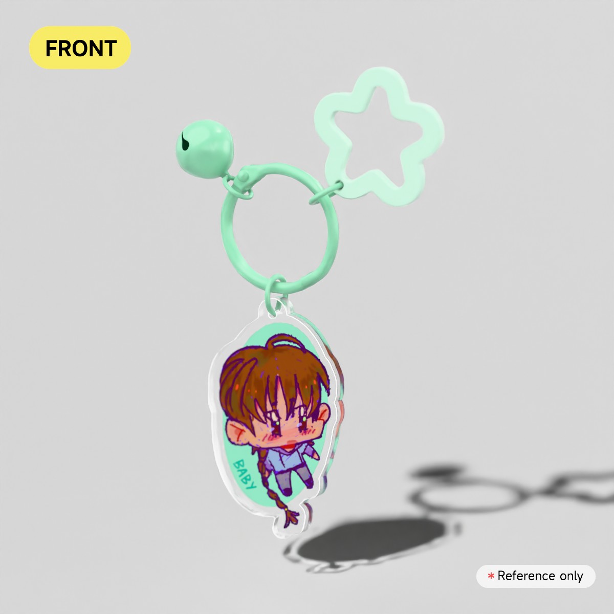 Baby - Clear Acrylic Keychains