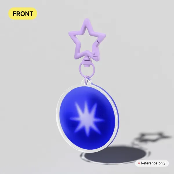 Blue Ideya of Intelligence (NiGHTS Keychain)