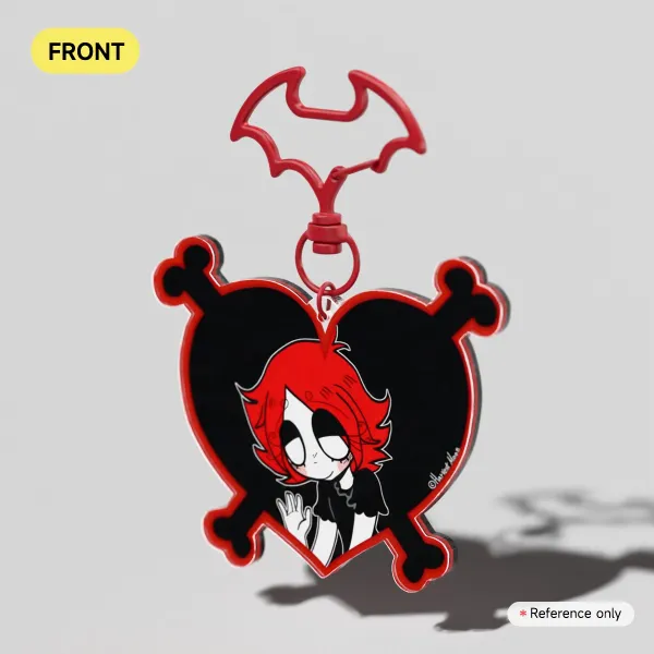 Ruby | Full Bleed Acrylic Keychains