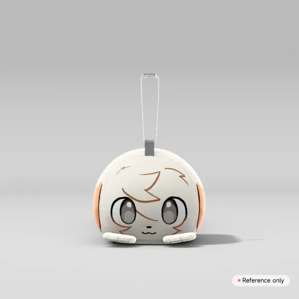 Stupid wypher loaf plush keychain