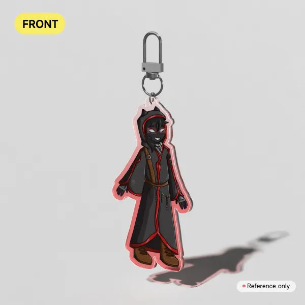 BadBoyHalo Clear Acrylic Keychain