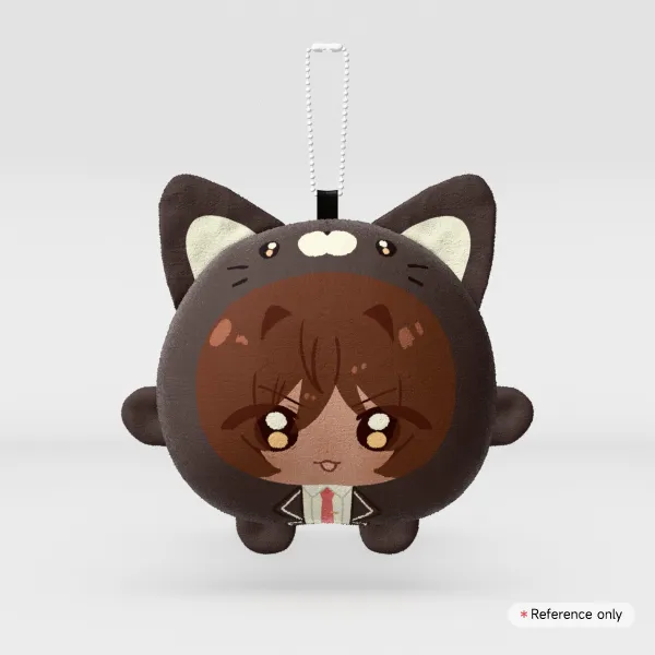 Outis Mochi Face Plush Keychain