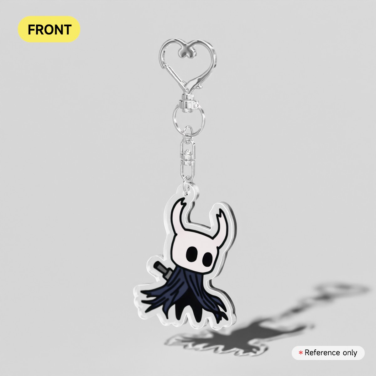 Knight/Shade Clear Acrylic Keychain