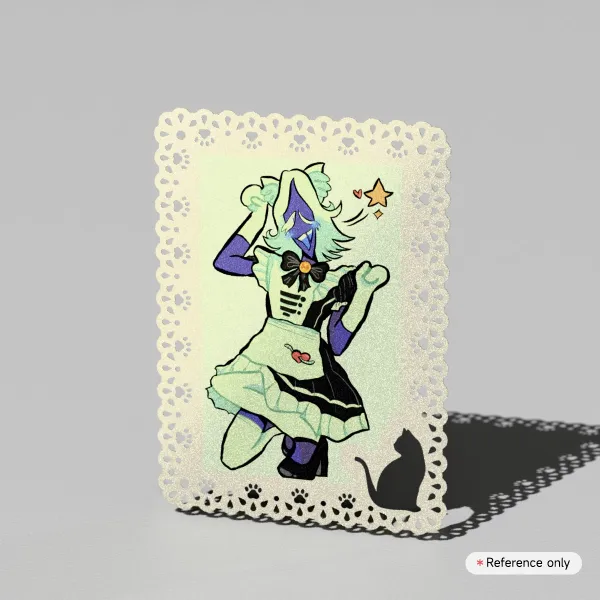 Rouxls Kaard Cat Maid Lace Photocards