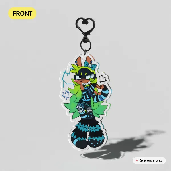 Scene surge the tenrec keychain