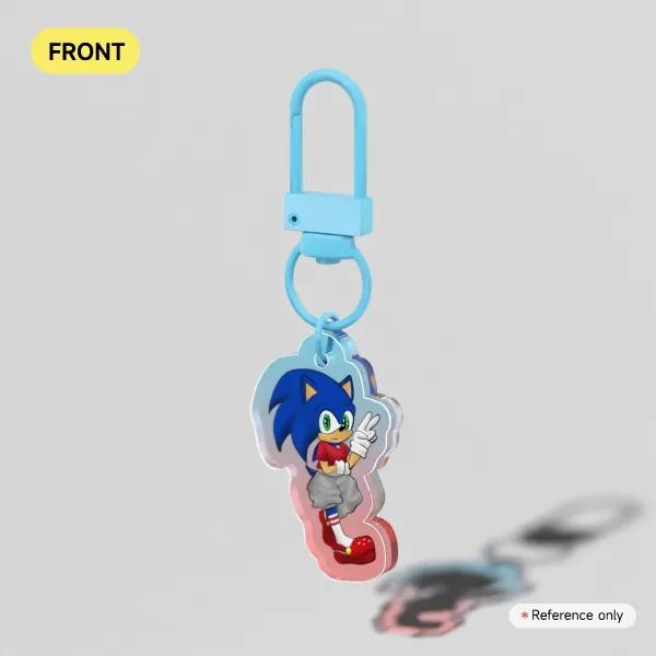 Sonic Casual Keychain