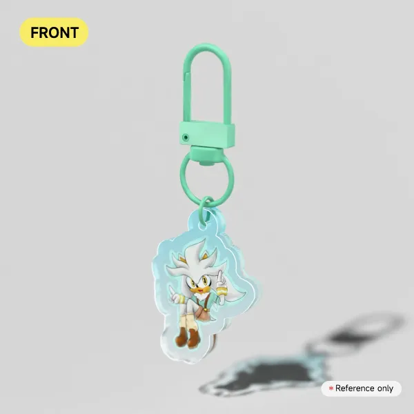 Silver Casual Keychain